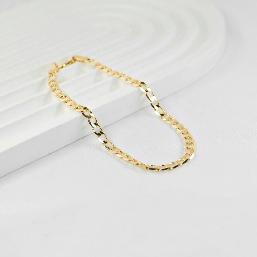 PULSERA BARBADA DORADA