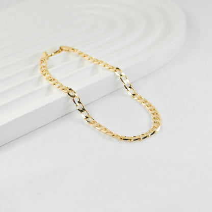 PULSERA BARBADA DORADA