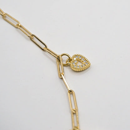 COLLAR AMANDA CHARMS LOVE