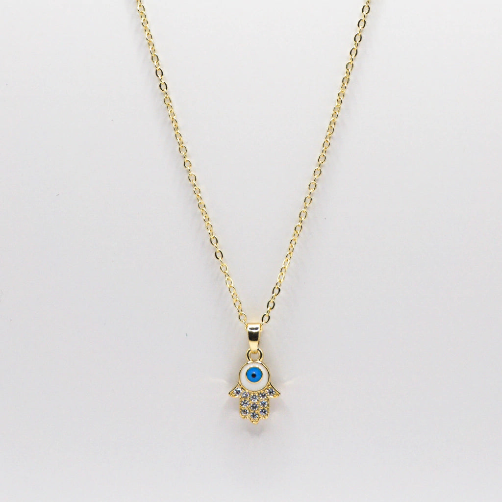 COLLAR MANO OJO TURCO