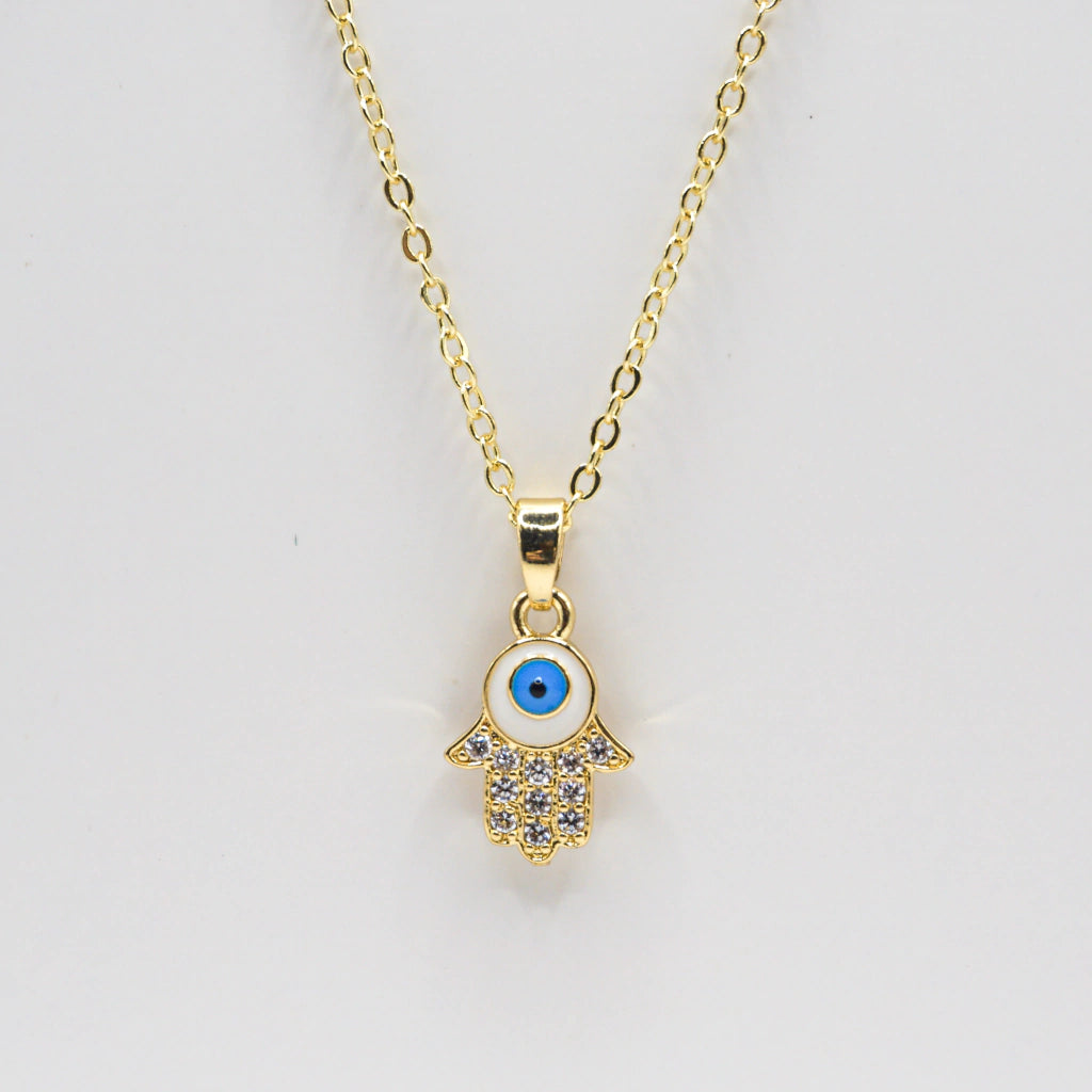 COLLAR MANO OJO TURCO