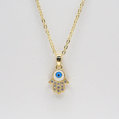 COLLAR MANO OJO TURCO