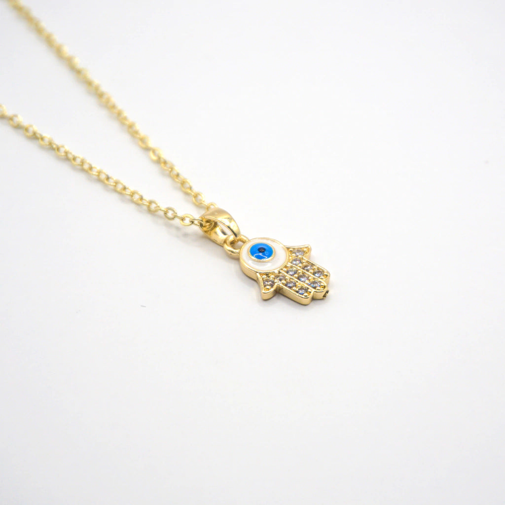 COLLAR MANO OJO TURCO