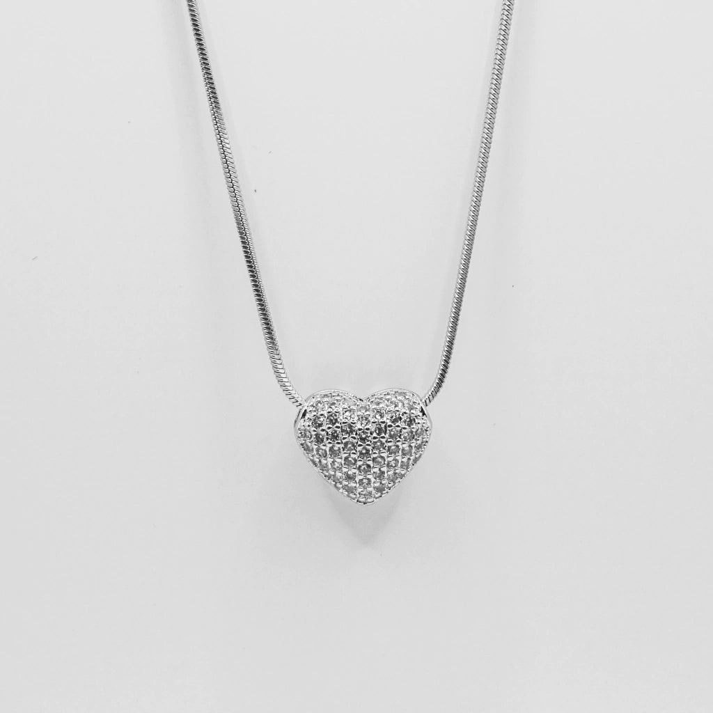 COLLAR CORAZÓN DOBLE CARA